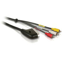 Philips SWV2255W Conexiones de A/V compuesto de 1,5�m Cable euroconector (SWV2255W/10)